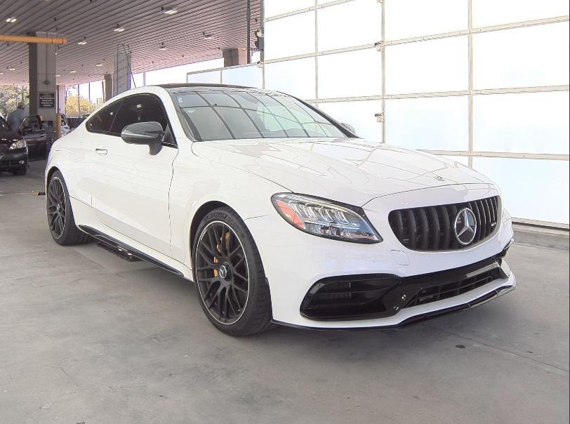 used 2021 Mercedes-Benz AMG C 63 car, priced at $71,995