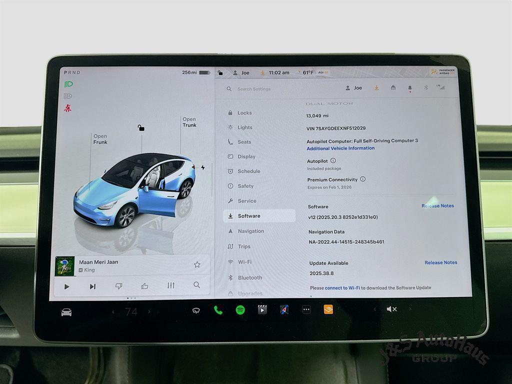 used 2022 Tesla Model Y car, priced at $32,995