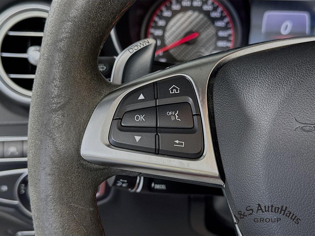 used 2017 Mercedes-Benz AMG C 63 car, priced at $43,995