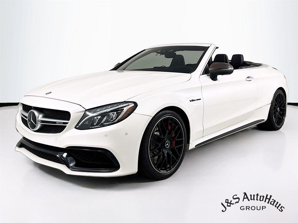used 2017 Mercedes-Benz AMG C 63 car, priced at $43,995