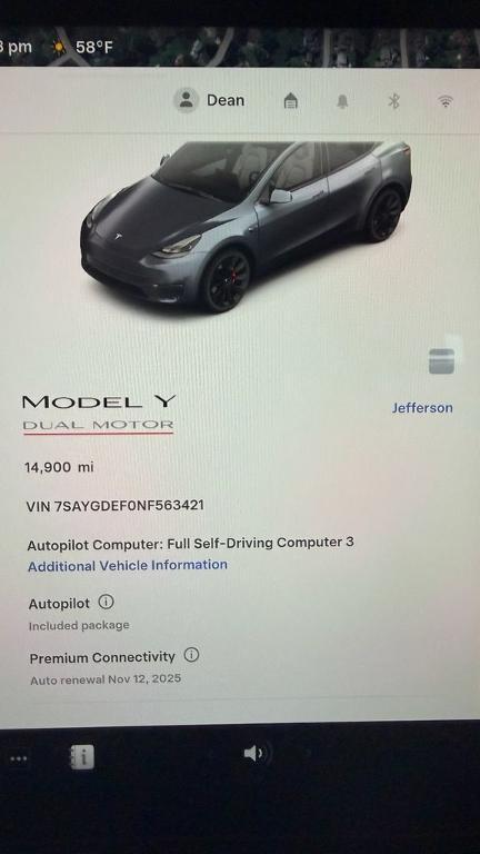 used 2022 Tesla Model Y car, priced at $32,995
