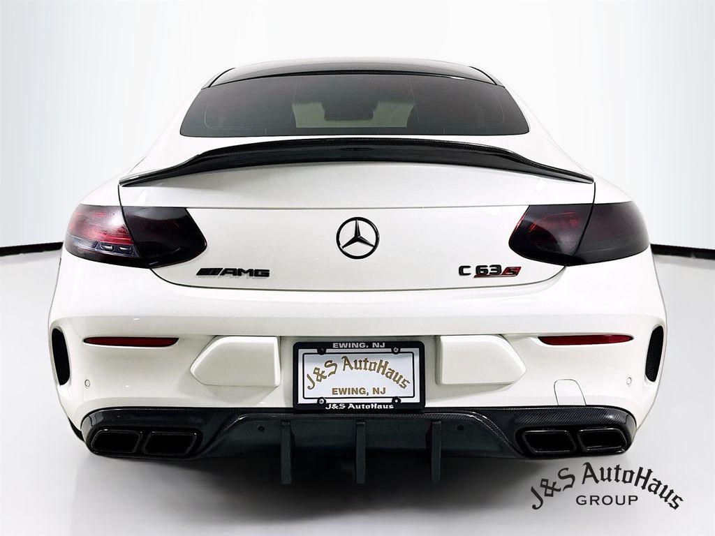 used 2018 Mercedes-Benz AMG C 63 car, priced at $54,995