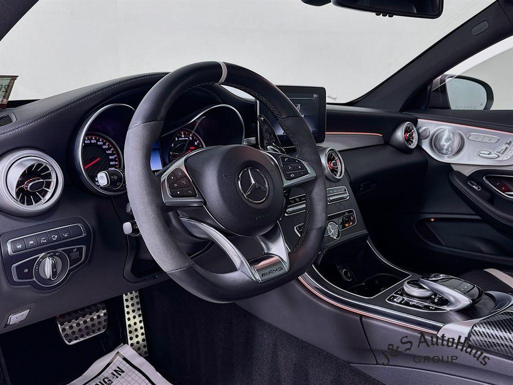 used 2018 Mercedes-Benz AMG C 63 car, priced at $54,995