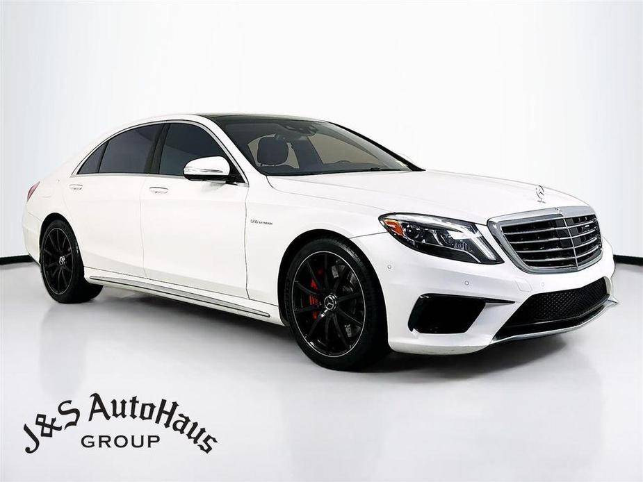 used 2017 Mercedes-Benz AMG S 63 car, priced at $45,995