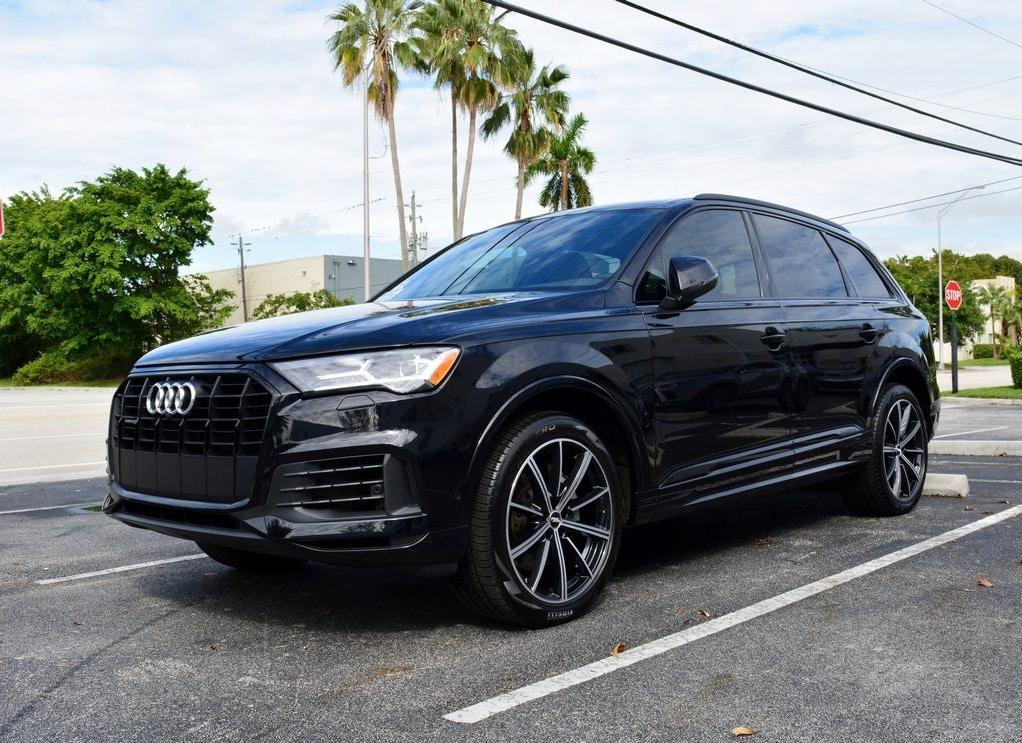 used 2021 Audi Q7 car, priced at $44,995