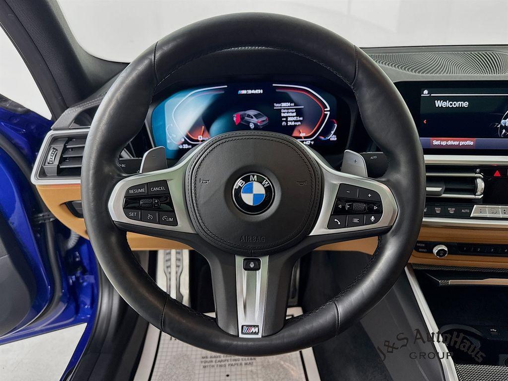 used 2021 BMW M340 car, priced at $42,495