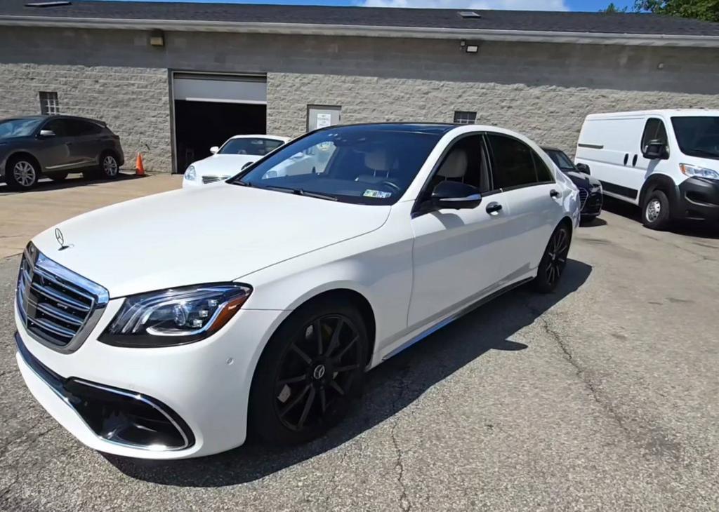 used 2020 Mercedes-Benz AMG S 63 car, priced at $84,995