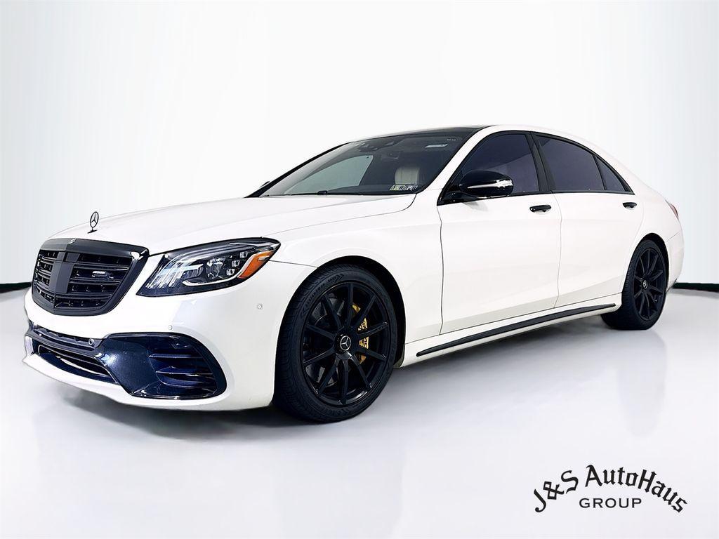 used 2020 Mercedes-Benz AMG S 63 car, priced at $79,995
