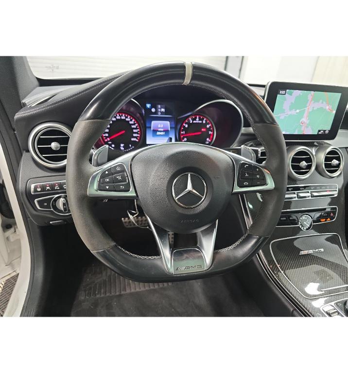 used 2017 Mercedes-Benz AMG C 63 car, priced at $53,995