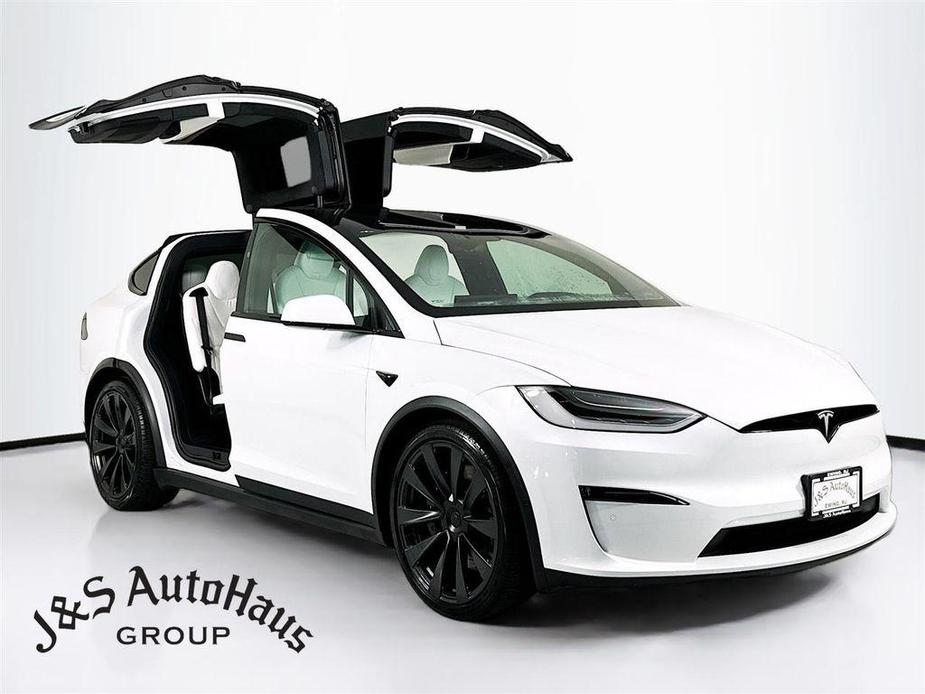 used 2022 Tesla Model X car, priced at $63,995