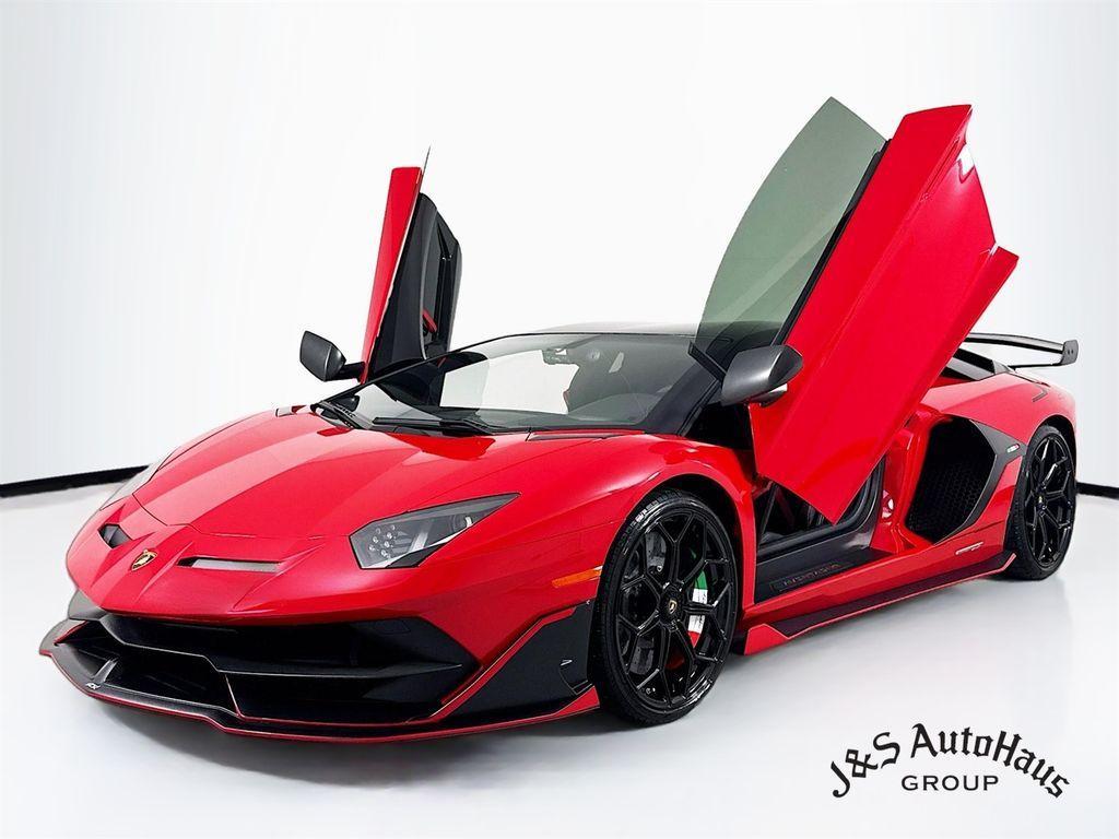 used 2020 Lamborghini Aventador SVJ car, priced at $749,995