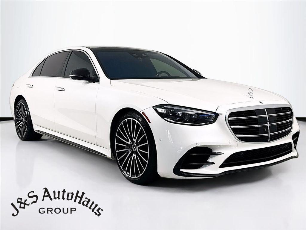 used 2022 Mercedes-Benz S-Class car, priced at $63,995