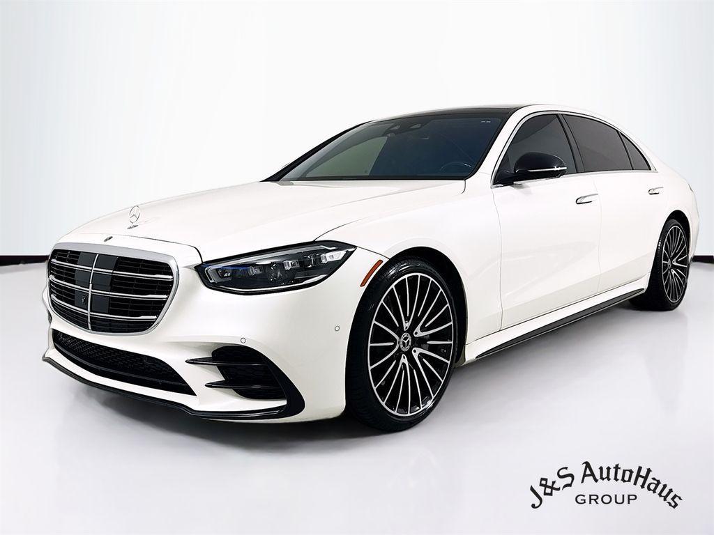 used 2022 Mercedes-Benz S-Class car, priced at $63,995
