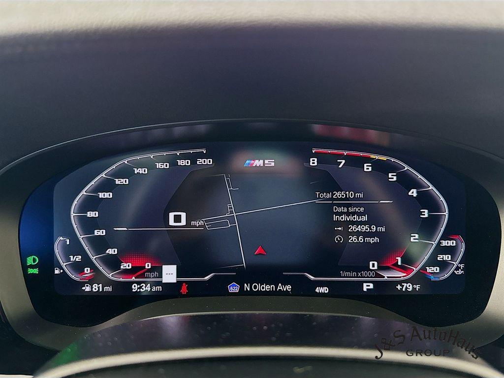 used 2021 BMW M5 car, priced at $84,995
