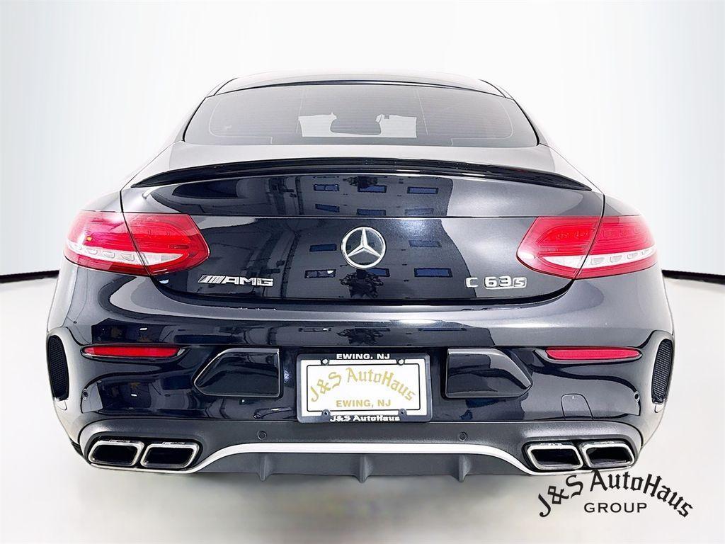 used 2018 Mercedes-Benz AMG C 63 car, priced at $44,995