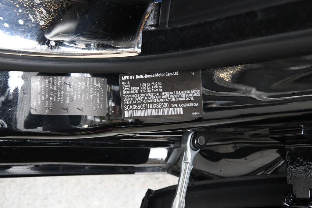used 2017 Rolls-Royce Wraith car, priced at $167,995