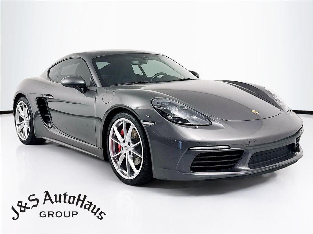 used 2017 Porsche 718 Cayman car, priced at $63,995