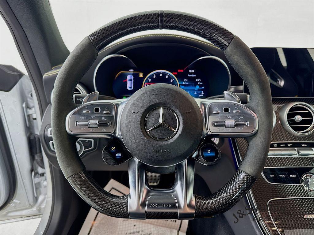 used 2021 Mercedes-Benz AMG C 63 car, priced at $64,995