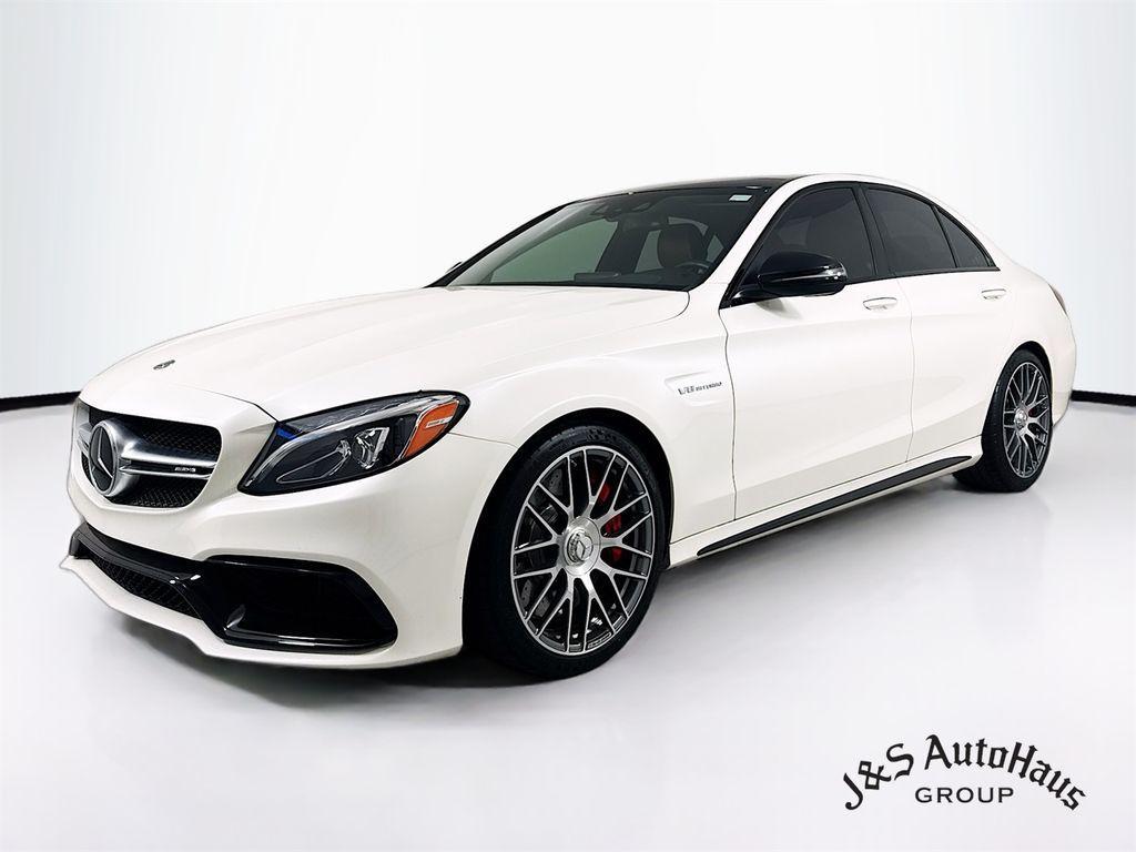 used 2018 Mercedes-Benz AMG C 63 car, priced at $66,995