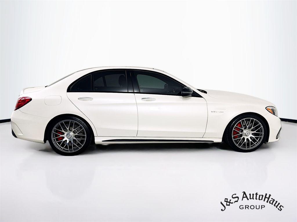 used 2018 Mercedes-Benz AMG C 63 car, priced at $66,995
