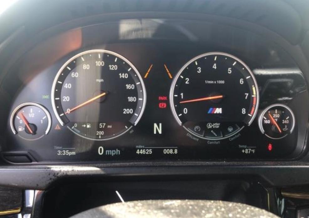 used 2018 BMW X6 M car, priced at $42,995