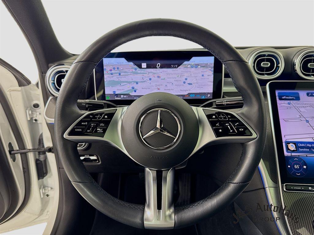 used 2022 Mercedes-Benz C-Class car, priced at $30,995