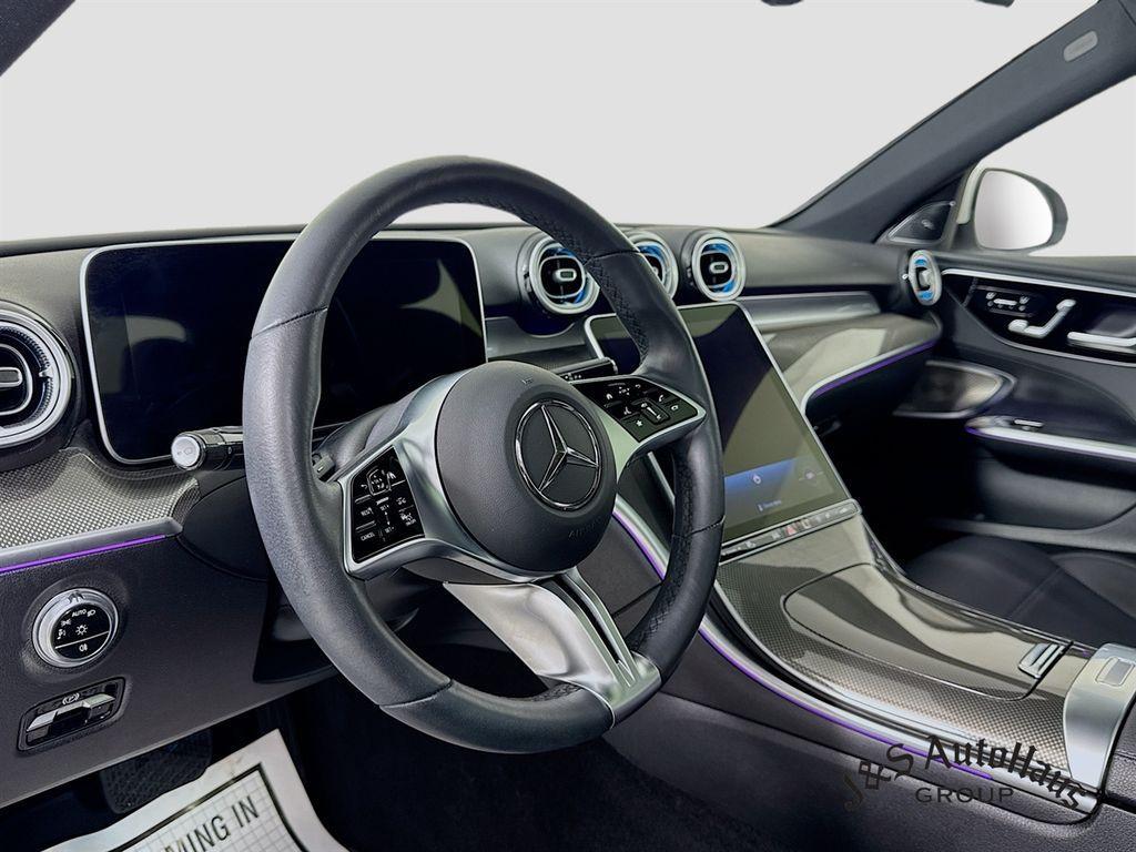 used 2022 Mercedes-Benz C-Class car, priced at $30,995