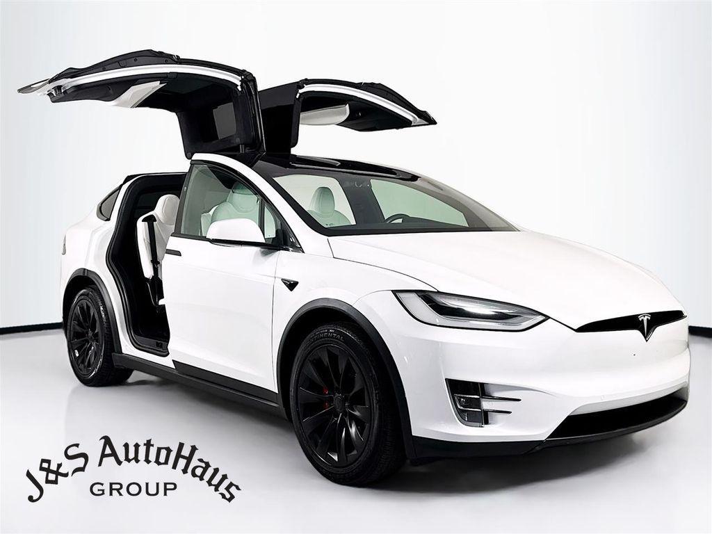used 2020 Tesla Model X car, priced at $28,995
