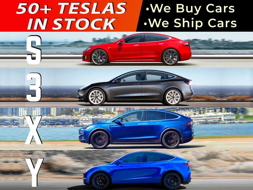 used 2020 Tesla Model X car, priced at $29,995