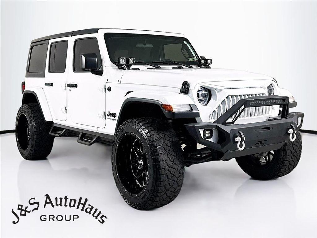 used 2020 Jeep Wrangler Unlimited car, priced at $31,995