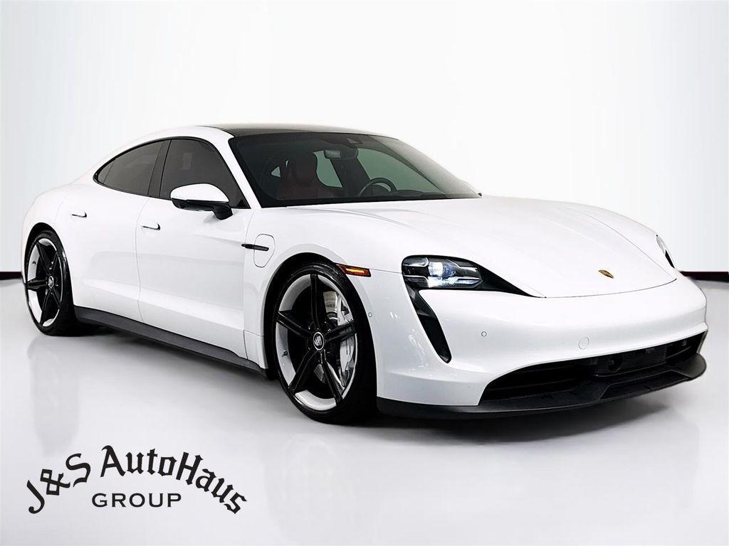 used 2020 Porsche Taycan car, priced at $58,995