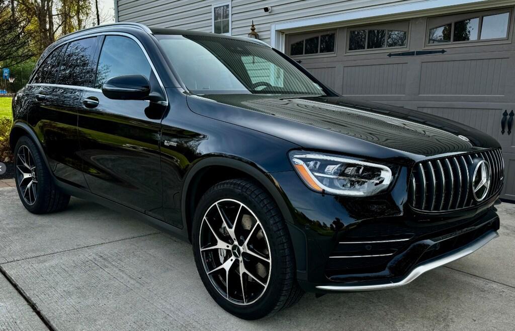 used 2022 Mercedes-Benz AMG GLC 43 car, priced at $45,995