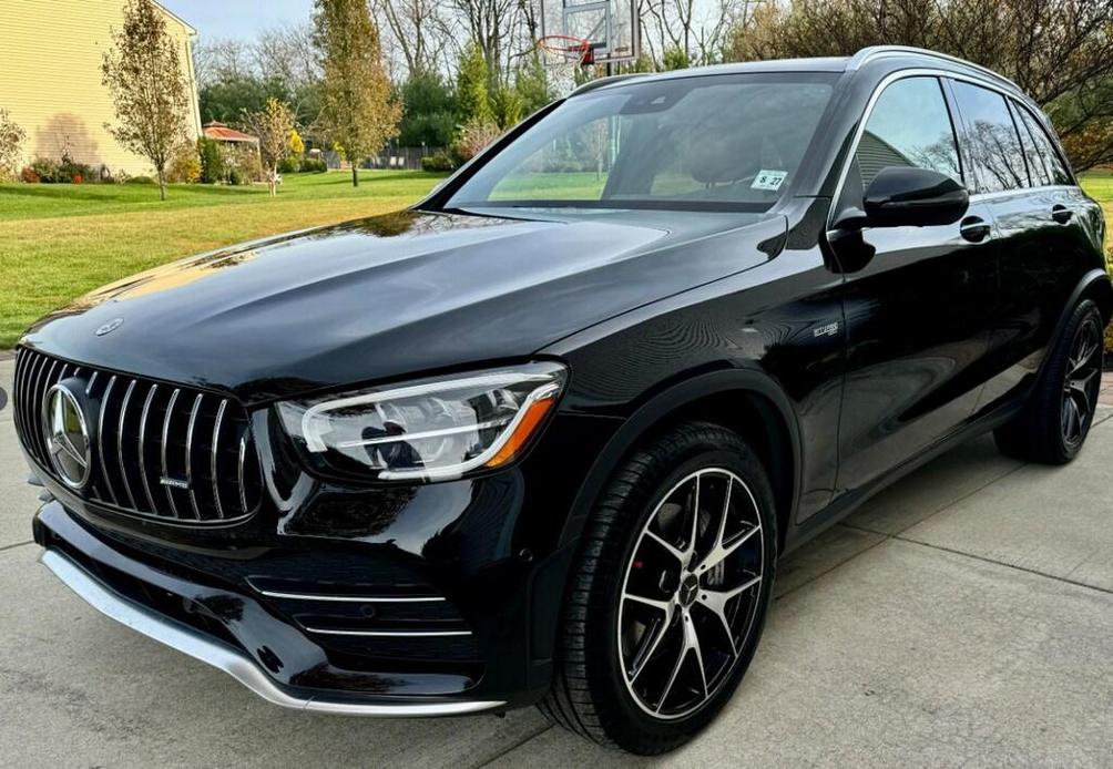 used 2022 Mercedes-Benz AMG GLC 43 car, priced at $45,995