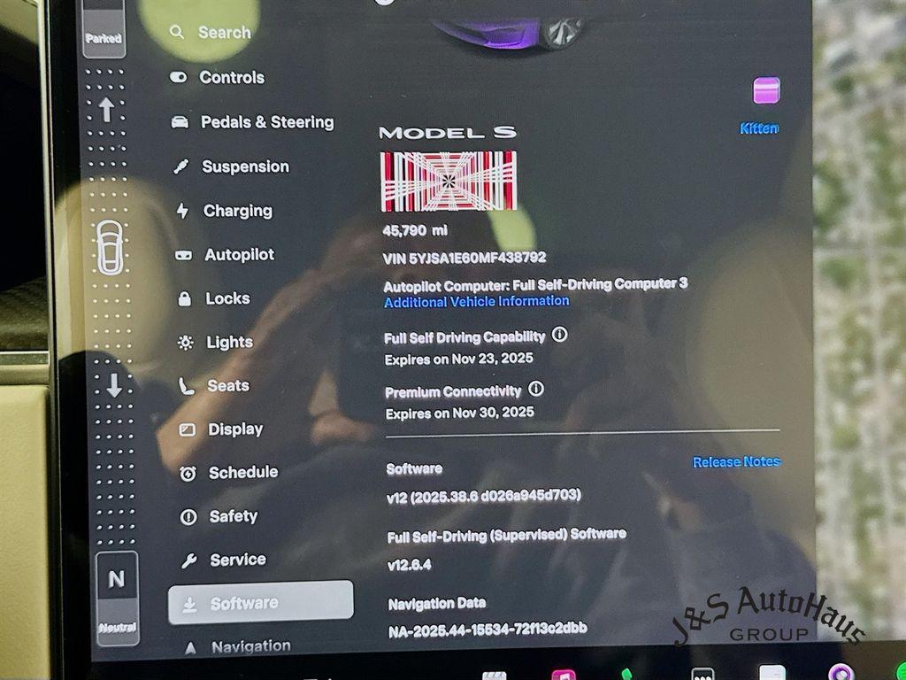 used 2021 Tesla Model S car, priced at $52,995