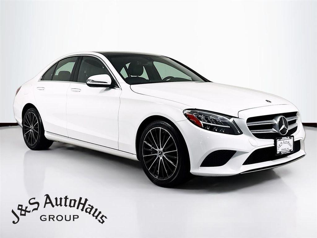 used 2021 Mercedes-Benz C-Class car, priced at $23,495