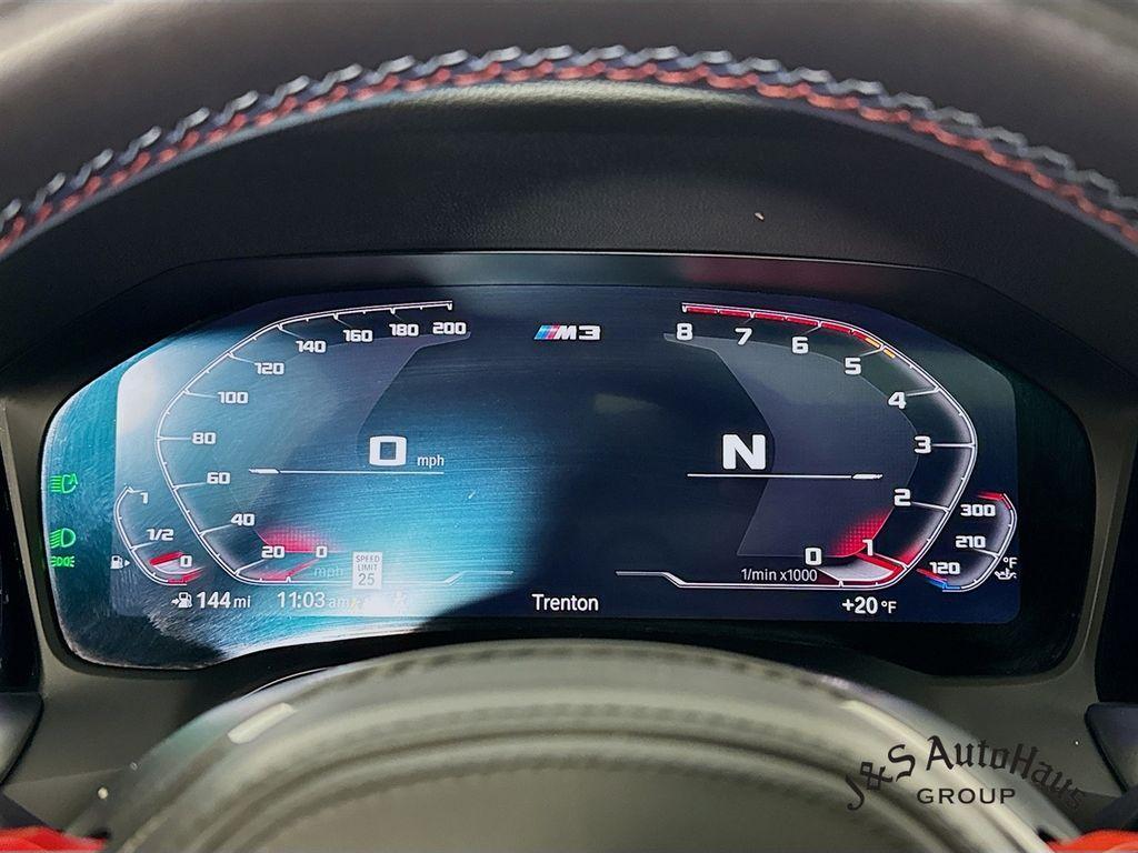 used 2022 BMW M3 car, priced at $63,995