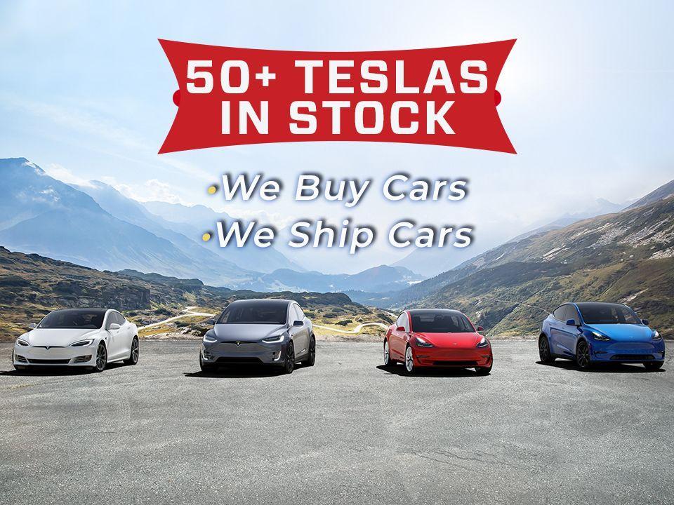 used 2021 Tesla Model S car, priced at $53,995