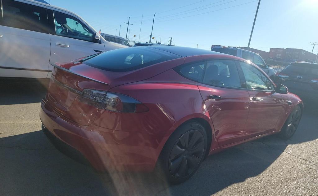 used 2021 Tesla Model S car, priced at $54,995