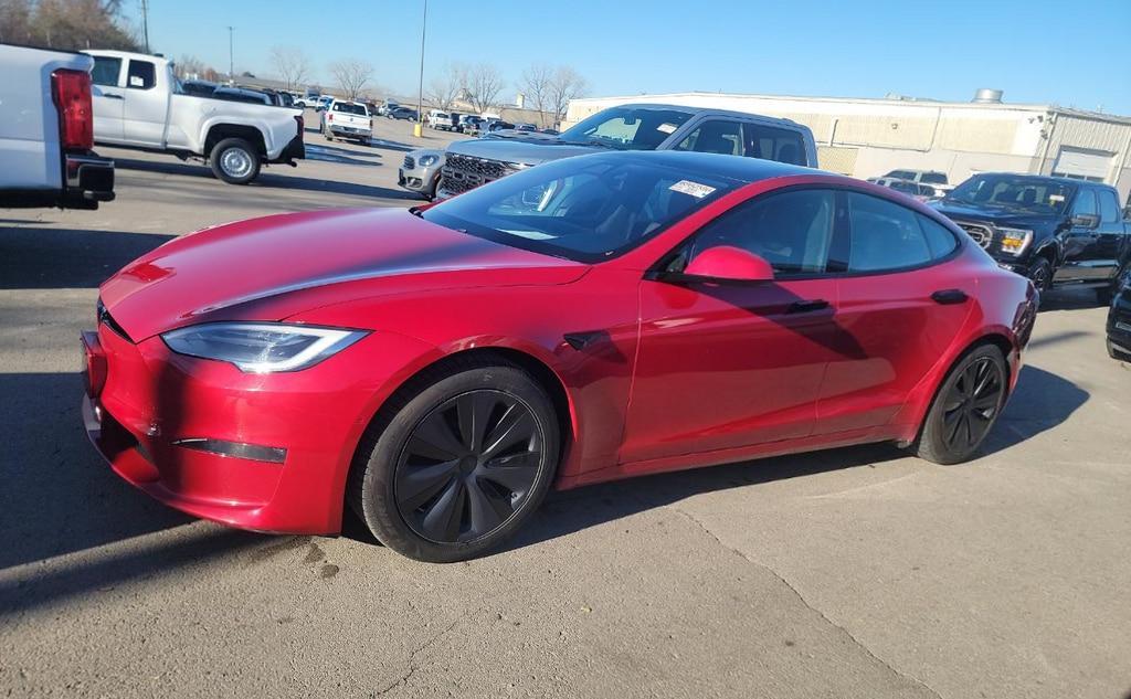 used 2021 Tesla Model S car, priced at $54,995