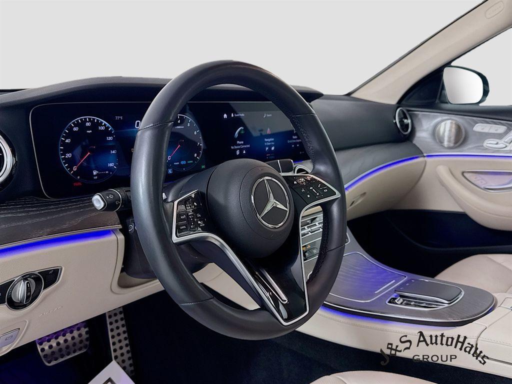used 2022 Mercedes-Benz E-Class car, priced at $49,995