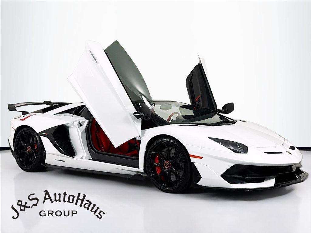 used 2021 Lamborghini Aventador SVJ car, priced at $999,995