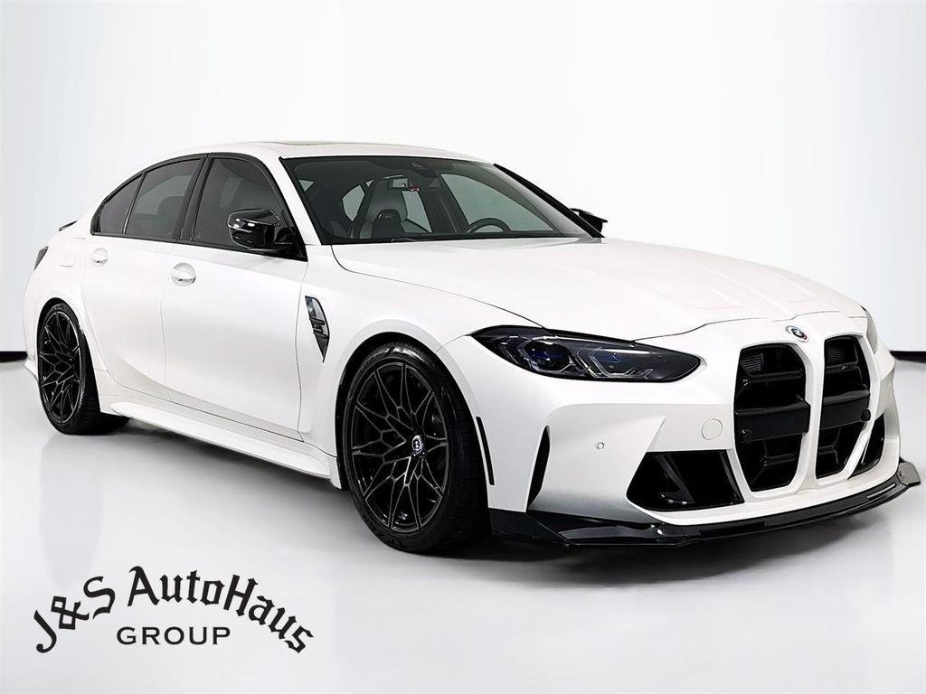 used 2023 BMW M3 car, priced at $77,995