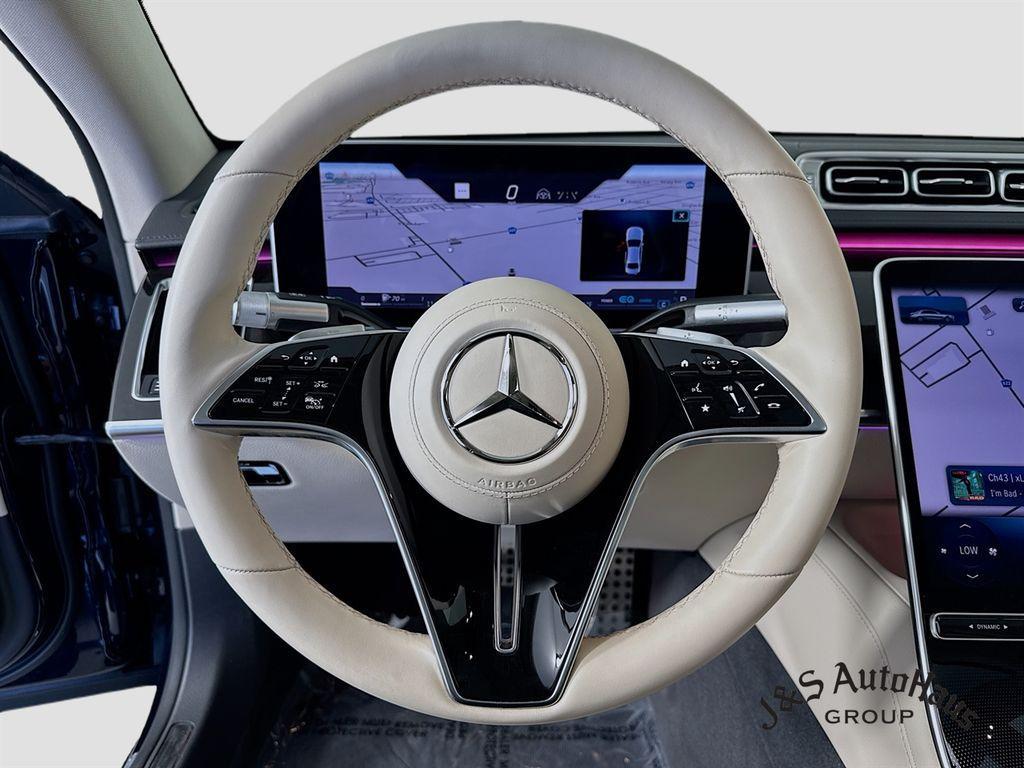 used 2022 Mercedes-Benz S-Class car, priced at $68,995
