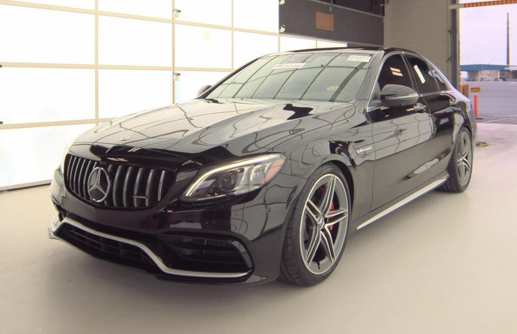 used 2021 Mercedes-Benz AMG C 63 car, priced at $64,995