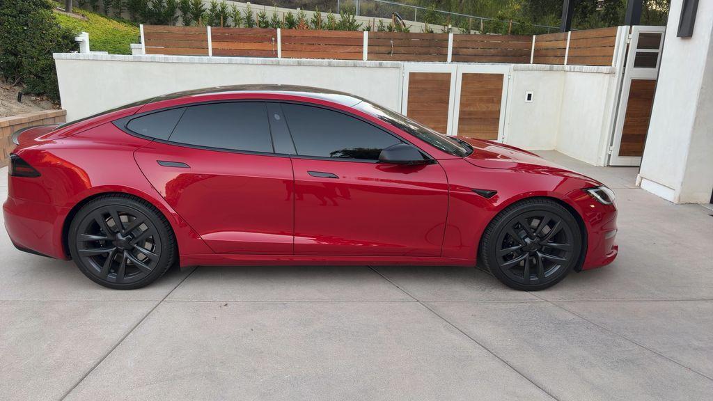 used 2022 Tesla Model S car, priced at $61,995