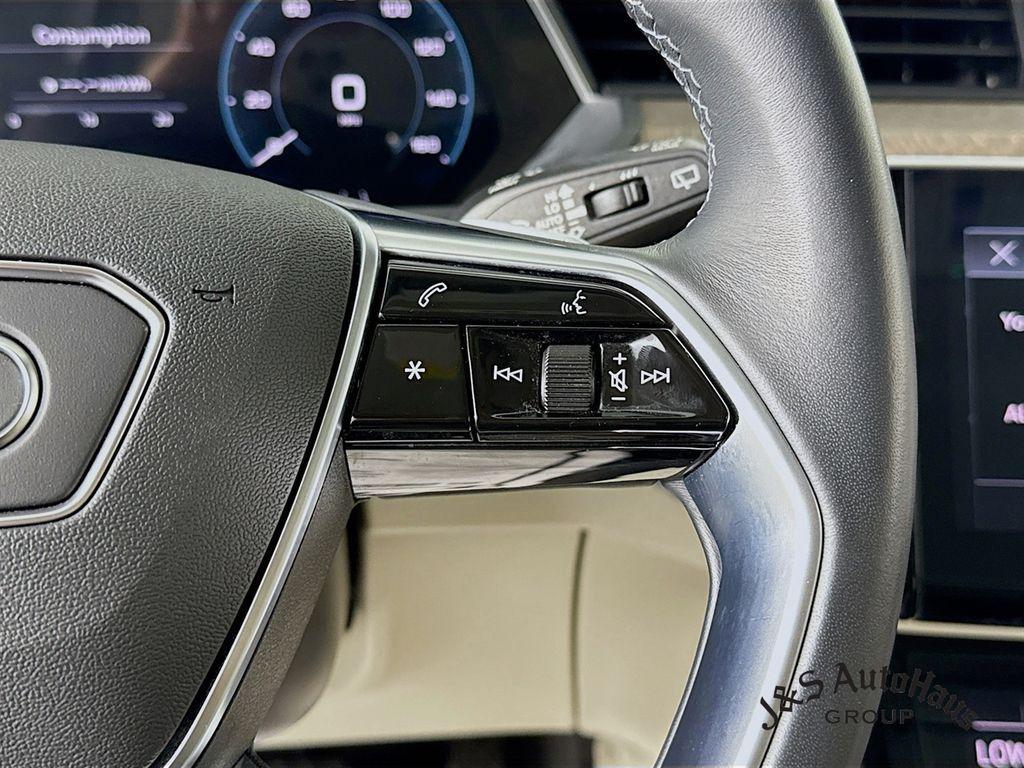 used 2022 Audi e-tron car, priced at $28,995