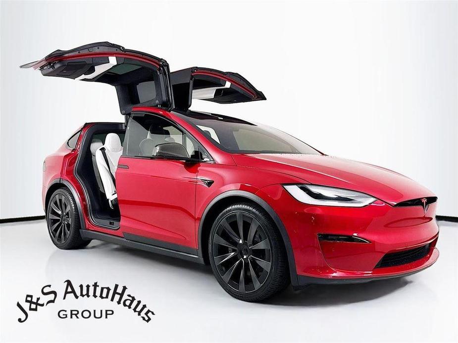 used 2022 Tesla Model X car, priced at $61,995