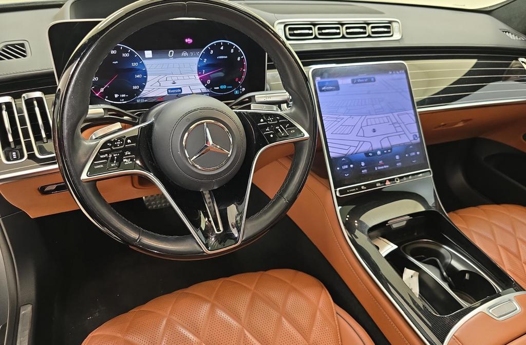 used 2022 Mercedes-Benz S-Class car, priced at $68,995