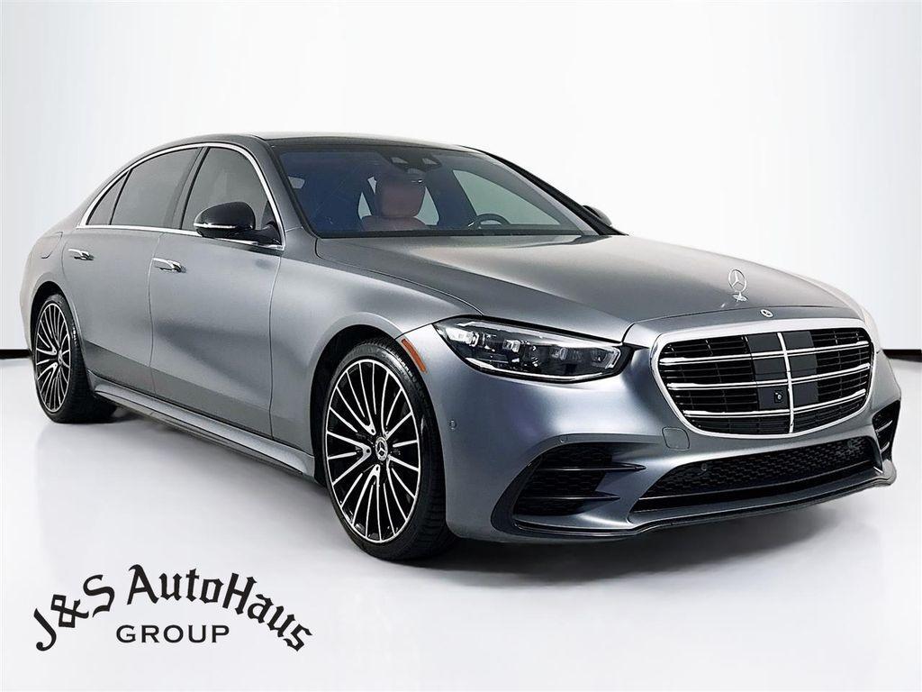 used 2022 Mercedes-Benz S-Class car, priced at $68,995