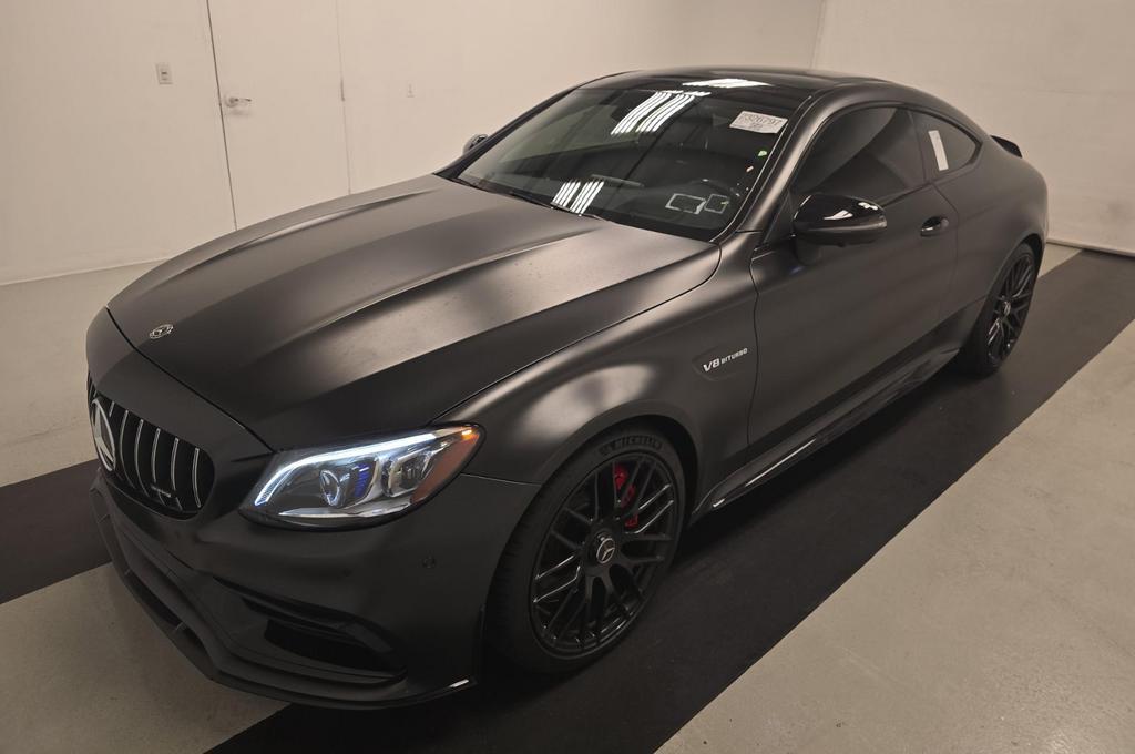 used 2021 Mercedes-Benz AMG C 63 car, priced at $72,995